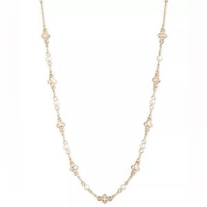Marchesa Mother of Pearl  Petite Flower Collar Necklace